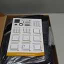 Sliding Garage Door Screen 9x8FT for 1 Car Garage Doors, Magnetic Garage Screen Door with Track Closure, 9x8Ft Retractable Garage Door Screen(Patent has Been published)