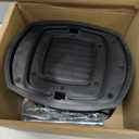 4 Pack Trailer Stabilizer Leg Foot Pads with Locking Pins, Heavy-Duty Anti-Sink Base for Camper, Travel Trailer & Towable RV Manual Stabilizers (7x5.5, Black)