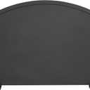 Firebacks for Fireplace-Iron Fireback with Feet, 28inch