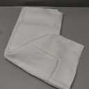 Simple&Opulence Premium 100% Linen Hemstitch Tablecloth-60 x 120 Inch White, Natural Fabric, Rectangular Tablecloth for Indoor and Outdoor Use