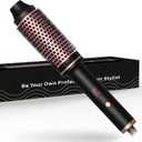Thermal Brush,10 Temperatures LCD Display Upgrade to 400F 1.5 in Heated Round Brush Curling Iron Heated Ceramic Tourmaline Ionic Comb 110-240V Volum