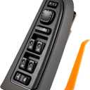 Master Power Window Switch Driver Side Door Lock 15883323 Compatible with Chevy GMC Cadi llac 2003-2007 for Sierra, Silverado, Escalade, Avalanche, Suburban, Tahoe DWS-220