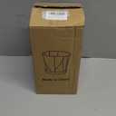 InmeRun Plant Pots Indoor Plastic Flower Pots Outdoor 5 inch Set of 6 Pack with Drainage Holes and Saucers for Garden Pots (5 in 6 pcs) (Multicolor)