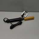 DAN Technology hot Comb Electric for Wigs,450Small hot Comb for Edges,Low and high Temperatures, Hair straightening Comb for Black Hair,Portable & Dual Voltage for Travel & Home