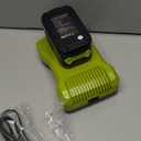 Upgraded P117 21V 3A USB Rapid Charger + 6.0Ah 18V RB18L50 Lithium Battery Combo for RYOBI P108 P102 P104 High Capacity Cordless Tool Batteries