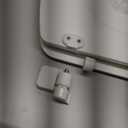 Mayfair Linden Slow Close Toilet Seat, Non Slip Heavy Duty Wood, Easy Install, Elongated, White