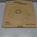 Wobble Cushion with Inflation Pump - Wobble Disk Balance Disc Wiggle Seat for Sensory Kids, Balance Pads (Blue)