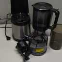 Cold Press Juicer, 5.3" Wide Feed Chute Juice Extractor Machine with 400W, High Juice Yield, Slow Masticating Juicer for Whole Vegetables & Fruits, Gray-Stainless Steel