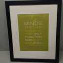 Trademark Fine Art An Open Mind by Megan Romo Canvas Wall Artwork, Black Frame, 11 by 14-Inch