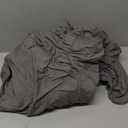 hyha 4 Pieces Couch Covers for 3 Cushion Couch, Sofa Covers Washable Soft Sofa Slipcovers, Stretch Couch Covers for Dogs, Furniture Protector with Elastic Straps (Sofa, Grey) (Large)