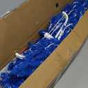 6 Feet Unlit Artificial Christmas Halloween Pencil Tree with Metal Stand