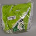 6-Pack Reusable Mop Pads Fit Swiffer Sweeper, Microfiber Cleaning Mop Pads Refill for Dry Sweeping & Wet Mopping Replacement (Fluorescent Green)