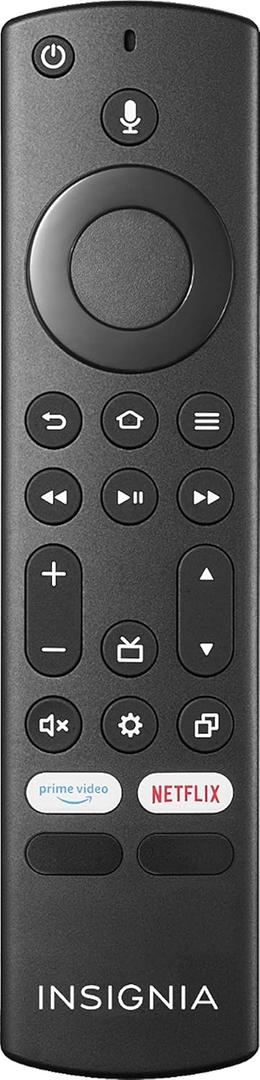 Insignia Remote (NS-RCFNA-21 Rev E) with Microphone for Fire TV - Black