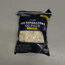 Premium Foam Toe Separators for Women and Men  Made in USA  Foam Toe Spacers for Corn, Blister, and Hammer Toe Relief  1/4 Inch  Bulk Pack of 100 Toe Pads