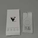 Vizvera for Samsung Galaxy S26 Ultra Case,Magnetic Power Clear Edge-Raised Shockproof Slim Case for Galaxy S26 Ultra 6.9"(Crystal Clear)