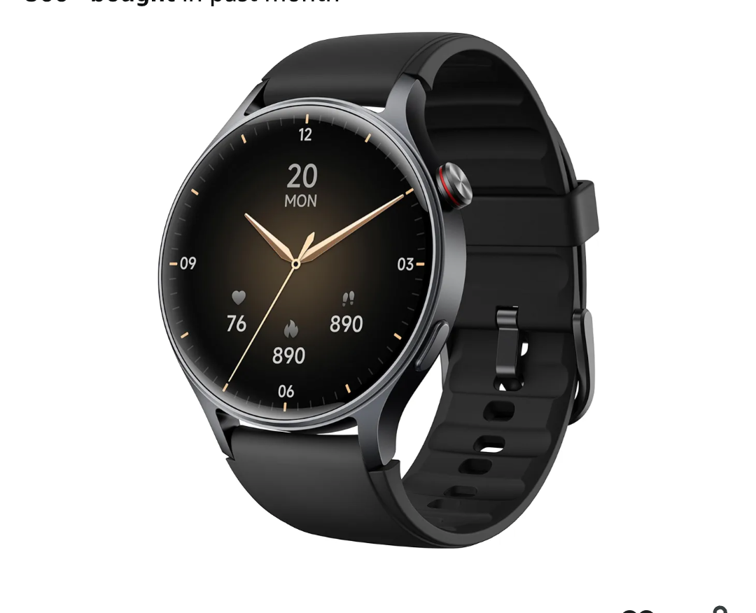 Smart Watch for Men Women, Answer/Make Call, 1.32'' AMOLED Ultra-Clear Screen Fitness Tracker with Heart Rate/Sleep/SpO2 Monitor, Smartwatch for iPhone/Samsung/Android, 110 Sport Mode, 3ATM Waterproof