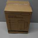 Percolator Coffee Pot Electric 10 Cup, Automatic Keep Warm, Stainless Steel Basket, Cool-Touch Handle