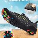 HiGropcore Water Shoes for Women Men Quick Dry Non Slip Wide Toe Barefoot Aqua Socks