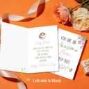 Funny Double-Sided Mother's Day Card for Mom, Awesome Mom Card from Son Daughter with Red Envelope and Sticker