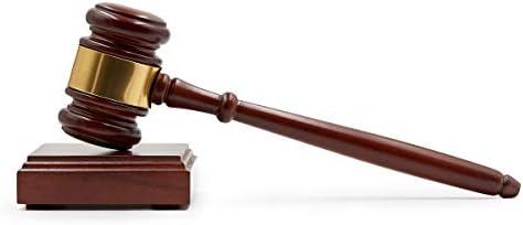 Gavels Fast Wooden Gavel and Sound Block for Judge Lawyer Auction