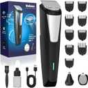 Valano Professional Beard Trimmer Hair Clippers for Men All-in-One Self-Sharpening Electric Men's Cordless Mustache Grooming Kit Gift for Men Boyfriend Husband Family