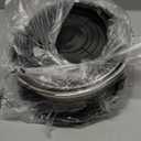 E-far Mixing Bowls with Lids, 6-Piece Stainless Steel Salad Bowls Metal Nesting Bowls for Baking Cooking and Prepping, Airtight Lids & Stackable Design, Size 4.5, 3, 1.5 QT (Black)