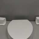 ELONGATED toilet seat risers for seniors, Slow Close, Elevated toilet seat, Heavy Duty, Never Loosen, Raised toilet seat elongated bowl, White(18.5)