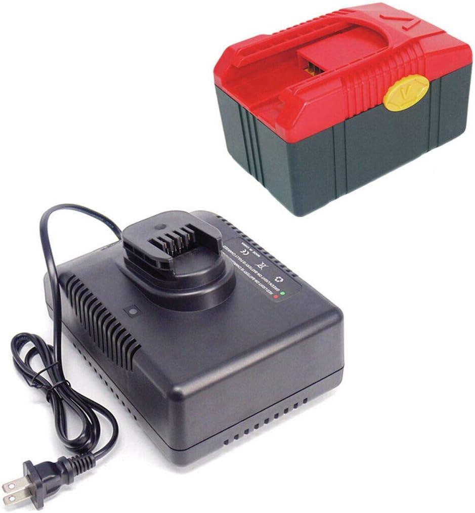 CNBY 4.0A Battery CTB4187 + Charger CTC620, Replace for 18V Snap on CTB6187 CTB6185 CTB4187 CTB4185 / Compatible for Snap on 18 Volts