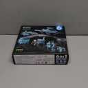 STEM Toys for Kids Ages 8-13, Christmas Birthday Gifts for 8 9 10 11 12 13 14 Year Old Teen Boys Girls, 6-in-1 Solar Robot Educational Science Building Experiment Kits (Light Blue)