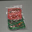 Patelai 8 Pack Christmas Cast Iron Skillet Handle Covers Red Green Hot Pot Handle Holder Cover Heat Resistant Non Slip Cast Iron Skillet Potholders Sleeves Protector for Kitchen Cooking Baking BBQ