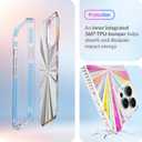 LONLI Hue Case for iPhone 15 Pro - [360 Shock-Absorbent Bumper] - [Cute and Unique Phone Cover for Girls and Women] - Cosmic Portal
