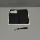 OCASE for iPhone 17 Pro Max Detachable Wallet Case with Card Holder, 2 in 1 PU Leather Flip Folio with RFID Blocking Stand Wrist Strap Shockproof Phone Cover 6.9 Inch 2025, Graphite