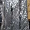 Char-Griller Wrangler Charcoal Grill in Black with Metal Shelves, EasyDump Ash Pan, Premium Wood Front and Side Shelves with Utensil Hooks, 640 Cooking Square Inches in Black, Model 2823