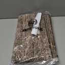 REFETONE Indoor Doormat, Front Door Mat 20"x32" Absorbent Rubber Backing Non Slip Door Mats, Washable Low-Profile Inside Floor Mat Door Rugs for Entryway, Resist Dirt Mud Mat for Dogs, Coffee/Brown