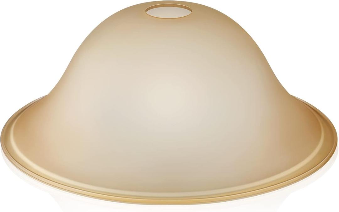 Lamp Glass Shades for Floor Lamp Elegant Cover Light Fixture Shade Light Fixture Replacement(9.5 x 4.2 x 1.63 Inch,Antique)