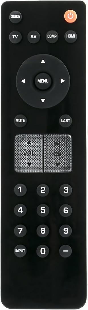 VR2 Replacement Remote Control fit for VIZIO TV VW42L FHDTV10A VP422 HDTV10A VECO320L VECO320L1A VECO320LHDTV VL260M VL320M VL370M VO320E VO370M VO420E VP322 VP322HDTV10A VP323HDTV10A VP422HDTV10A