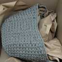 Household Essentials Paper Rope Basket with Handles, Natural Woven Woven Storage Basket, Great for Decoration or Organization