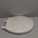 Round Toilet Seat Almond, Toilet Seat 16 inch Soft Close, Premium PP Material Easy Clean, Elegant Design, Almond
