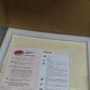 Pizza Stone 15x12 Inch Rectangular, Cordierite Baking Stone for Oven Grill BBQ, Crack Resistant with 4 Built-in Handles for Crispy Crust Bread Cookies