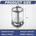 Funmit W10872845 Dishwasher Pump Filter Cup Replacement for Whirlpool Kenmore Amana Kitcheniad Dishwasher Replaces 8579307 AP6030094 W10056425 W10056426 (2025 Update)