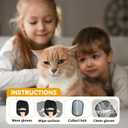 Valentines Day Gifts 3 Packs Pet Hair Removal Glove,Pet Hair Remover for Cat & Dog,New Upgraded Electrostatic Gloves Pet Hair,Reusable Electro Static Pet Hair Remover Electrostatic Gloves