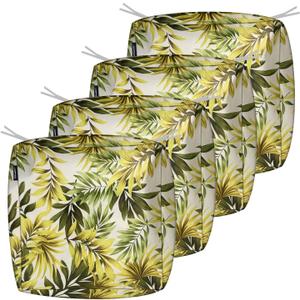 Joramoy Patio Cushion Covers 22204 in - Waterproof Outdoor Seat Cushion Slipcovers Replacement Set of 4, Outdoor Chair Couch Cushion Covers for Patio Furniture with Zipper, Covers Only, Forest Leaf Joramoy Patio Cushion Covers 22204 in - Waterproof Outdoor Seat Cushion Slipcovers Replacement Set of 4, Outdoor Chair Couch Cushion Covers for Patio Furniture with Zipper, Covers Only, Forest Leaf