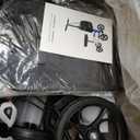 Economy Knee Scooter Steerable Knee Walker for Foot Injuries Compact Crutch Alternative with Dual Braking System (Black)