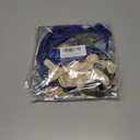 11st Birthday Party Decorations Blue Happy Birthday Banner Latex Confetti Balloons Number 11 Foil Balloon Silver Crown Star Mylar Balloon Cake Topper for Men Women Anniversary Party Supplies