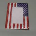 PETCEE American Flag Picture Frame - Independence Day Wooden Photo Frame 4th of July Picture Frames Veterans Day Gift American Star Patriotic Desktop Decoration Christmas Memories Day Gift Supplies (B-1)