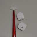 Magic Christmas Wand Wireless Remote Control Outlet, Christmas Tree Wand Lights Controller, Remote Magic Wand Switch Kit with Music, Light Switch for Christmas Tree Wand Snowflake (Red)