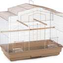 Prevue Pet Products SP50051 Barn Style Bird Cage, Brown/White