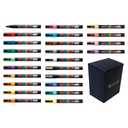 Posca Paint Marker Pen Fine Point (PC-3M) 24 Colors Full Set 