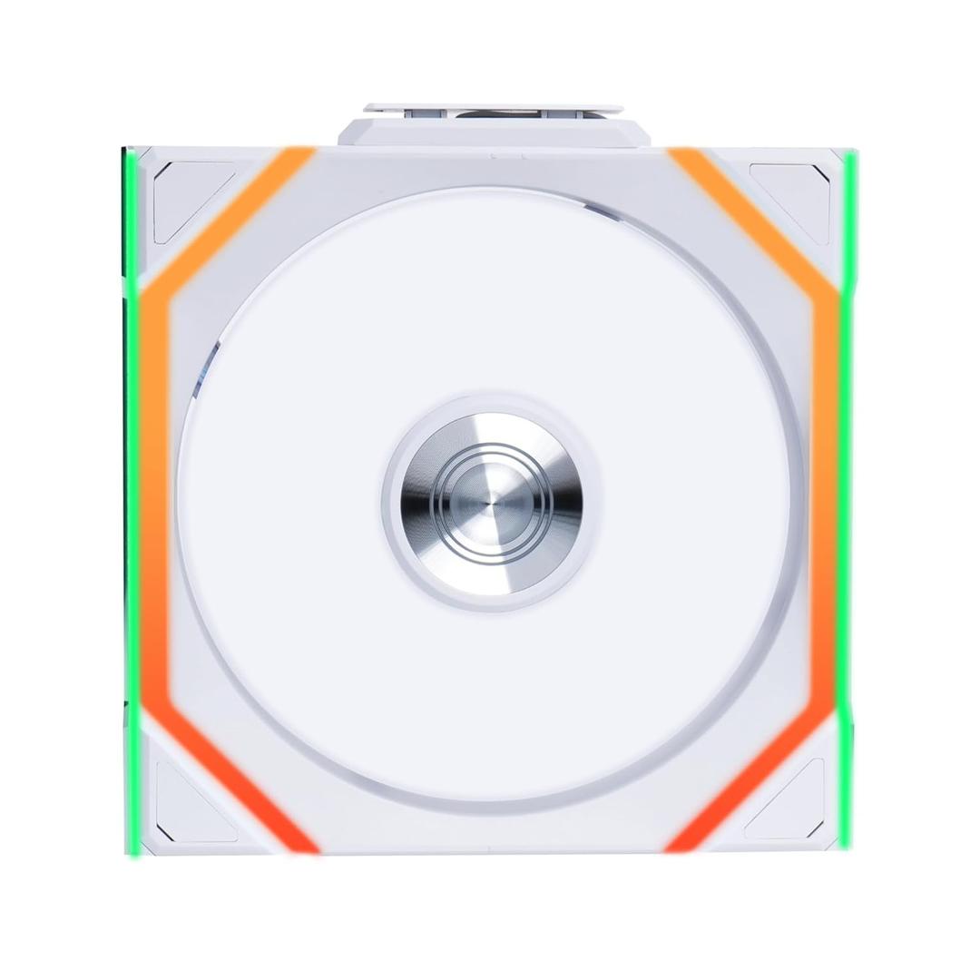 Lian Li UNI Fan SL Wireless (Reverse Blade) 120mm ARGB Fan - Single Pack - 2.4 GHz Wireless Signal for RGB & Fans Control - Daisy-Chain Design - Controller NOT Included & Required - White (12RSL1W1W)