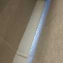 Frameless Shower Door Bottom Seal Shower Sweep with Drip Rail for 1/4" Glass,36" Long, Vinyl, Clear